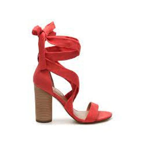Call It String Sandal Defuria Strappy Cube Heel Sandal Shoe Size 7 - Picture 3 of 4